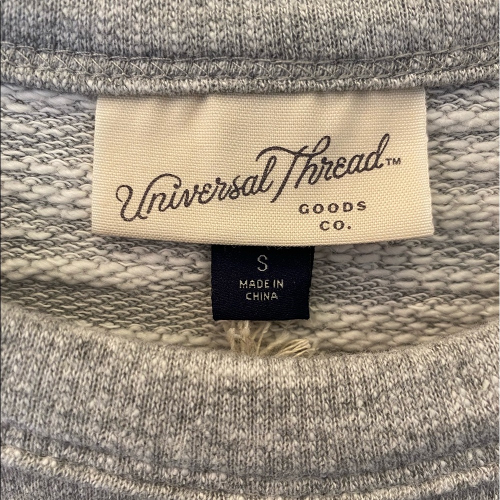 Universal Threads Sweatshirt Grey Size S - Picture 6 of 7